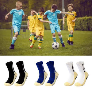 Wholesale Compression Sports <b>Socks</b> for Men, Non Slip Cushioned Crew Grip <b>Socks</b> for Basketball Running - Product Image 6