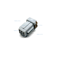 Conectores de Carcasa para Enchufes Automotrices de 6 Pines, Impermeables, de Latón y Nylon, Modelo 7069Y-1-21