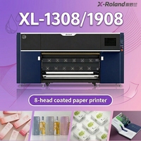 Imprimante jet d'encre couleur haute vitesse X-Roland grand format pour papier couché, compatible avec plusieurs supports pour boîtes d'emballage