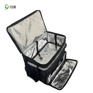 Bolsa Térmica Isotérmica OEM Personalizada y Duradera para Entrega de Pizza y Cadena de Frío, Bolsas para Transporte de Alimentos, Bolsa para <span class=keywords><strong>Uber</strong></span> Eats - Product Image 4