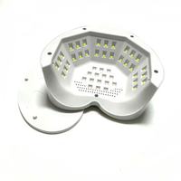 Lampe de séchage UV LED professionnelle 288W haute puissance pour ongles, séchage du vernis gel, avec capteur automatique, 4 minuteurs, portable, blanche