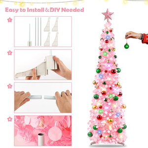 Arbre <span class=keywords><strong>de</strong></span> <span class=keywords><strong>Noël</strong></span> extensible et durable, idéal pour le salon, la chambre et le bureau, décoration <span class=keywords><strong>de</strong></span> <span class=keywords><strong>Noël</strong></span> - Product Image 3