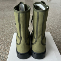 Bottes tactiques en toile vert olive SF53 713 pour hommes, durables, toutes saisons, pour le travail en extérieur, la randonnée, vente en gros CN;GUA, emballage non inclus.