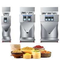 Mehrkopf-Vibrations-Halbautomatische Abfüll- und Wiegemaschine Multifunktionale Verpackungs- und Versiegelungsmaschine für Plastiktüten/Beutel