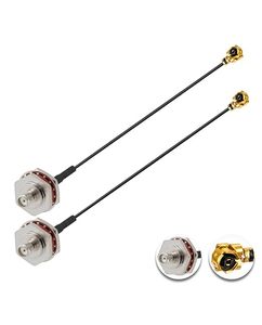 Coaxial 1,13 Cable Ufl a SMA Hembra Caja impermeable M16 Cable coaxial de baja pérdida - Product Image 2