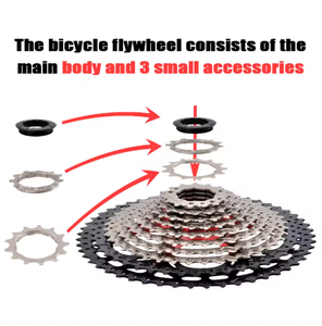 18047 sole 8S 30T/32T/34T/36T/40T/42T/46T Mountain Bike cassetta <span class=keywords><strong>bicicletta</strong></span> volano MTB ruota libera ruota dentata - Product Image 2