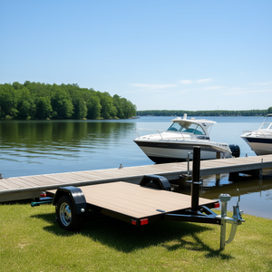 2000 Lb 15 Inches <b>Side</b> Wind Tongue Jack For Trailers Boat Watercraft Trailers - Product Image 2