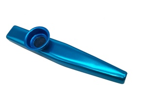 Kazoo musical en métal multicolore, instrument à vent facile à jouer, idéal pour l'enseignement musical et les cadeaux d'anniversaire – Vente flash - Product Image 4