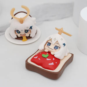 Wholesale eat food Game Character japanese anime girl figures Toy Blind box <span class=keywords><strong>genshin</strong></span> <span class=keywords><strong>impact</strong></span> paimon figure - Product Image 5