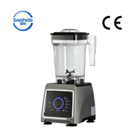 CE-gecertificeerde 1500W 24000RPM hogesnelheidsblender met 1,5L roestvrijstalen bodem, aanraakbediening, automatische reiniging, professioneel en commercieel gebruik.