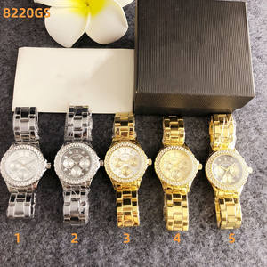 <span class=keywords><strong>Reloj</strong></span> de Cuarzo Silver Guesses con Diamantes, Esfera Negra, Cronógrafo de Triple Subesfera - Product Image 6