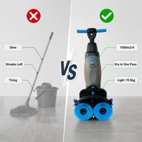 Machine de nettoyage de sol professionnelle robuste, à séchage rapide et nettoyage en profondeur, pour les tâches de nettoyage des sols des salles de bal d'hôtel
