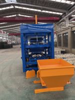 Machine de fabrication de briques multi-usages Machine de fabrication de briques QT4-24 feu Machine de fabrication de briques en cendres volantes