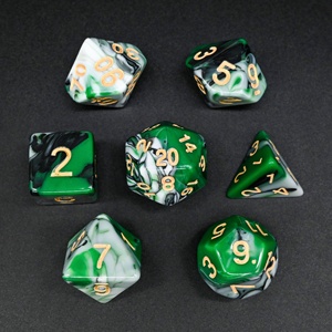 Hấp Dẫn Hỗn Hợp Màu Sắc Dnd Acrylic Xúc Xắc Thấp Moq Giá Rẻ Giá Rpg Xúc Xắc Đặt Cho Dungeons Và Con Rồng - Product Image 3