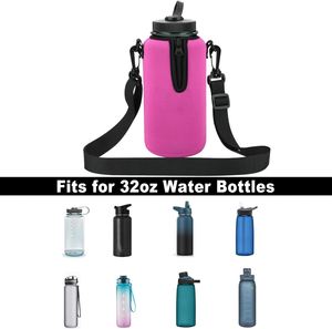Bouteilles d'eau isothermes à large ouverture de 32 oz personnalisées, anti-condensation, pour la randonnée, la gym et l'utilisation en sac à dos - Product Image 3
