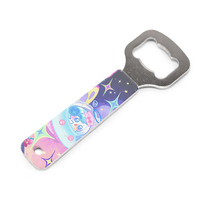 Décapsuleur personnalisé par sublimation, motif dessin animé, décapsuleur en métal, décoration de bureau créative, ensemble d'accessoires de bar