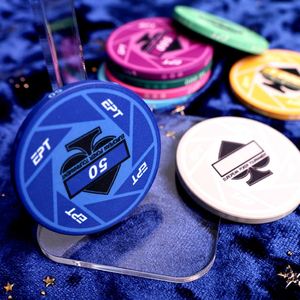 Jetons de poker en céramique personnalisés, jetons de poker de casino professionnels, fournisseur de jetons de poker de haute qualité, vente en gros, personnalisation du logo en céramique - Product Image 6