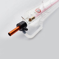 Tabung Laser CO2 Seri F EFR 100w F4, Pendingin HDPE Upgrade 2022, Jendela Cermin USA, Tabung Sicharge Jerman