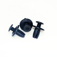 Nouveaux clips de fixation auto en nylon noir de haute qualité pour bus, voiture, moto, pare-chocs, boucle de fixation, rivet à expansion