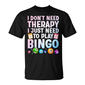 T-shirt pour les amateurs de bingo, design original pour les joueurs de bingo, cadeau amusant - Product Image 2