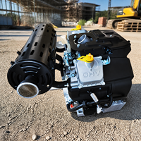 Moteur à essence bicylindre refroidi par air LONCIN LC2V80FD 764CC 27HP à démarrage électrique Euro 5 pour utilisation marine