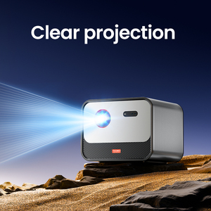 Proyector Toumei X5 con Resolución Nativa <span class=keywords><strong>de</strong></span> 1080P, Compatible con 4K, Android 13, 3D, WiFi, Soporte con Base Ajustable para Cine en Casa Portátil - Product Image 2