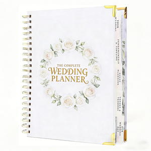 Impresión Personalizada <span class=keywords><strong>de</strong></span> Mi <span class=keywords><strong>Agenda</strong></span> <span class=keywords><strong>de</strong></span> Planificación <span class=keywords><strong>de</strong></span> <span class=keywords><strong>Bodas</strong></span>, Libro <span class=keywords><strong>de</strong></span> Invitados, Diario Integral, Organizador Personalizado, Cuaderno - Product Image 1