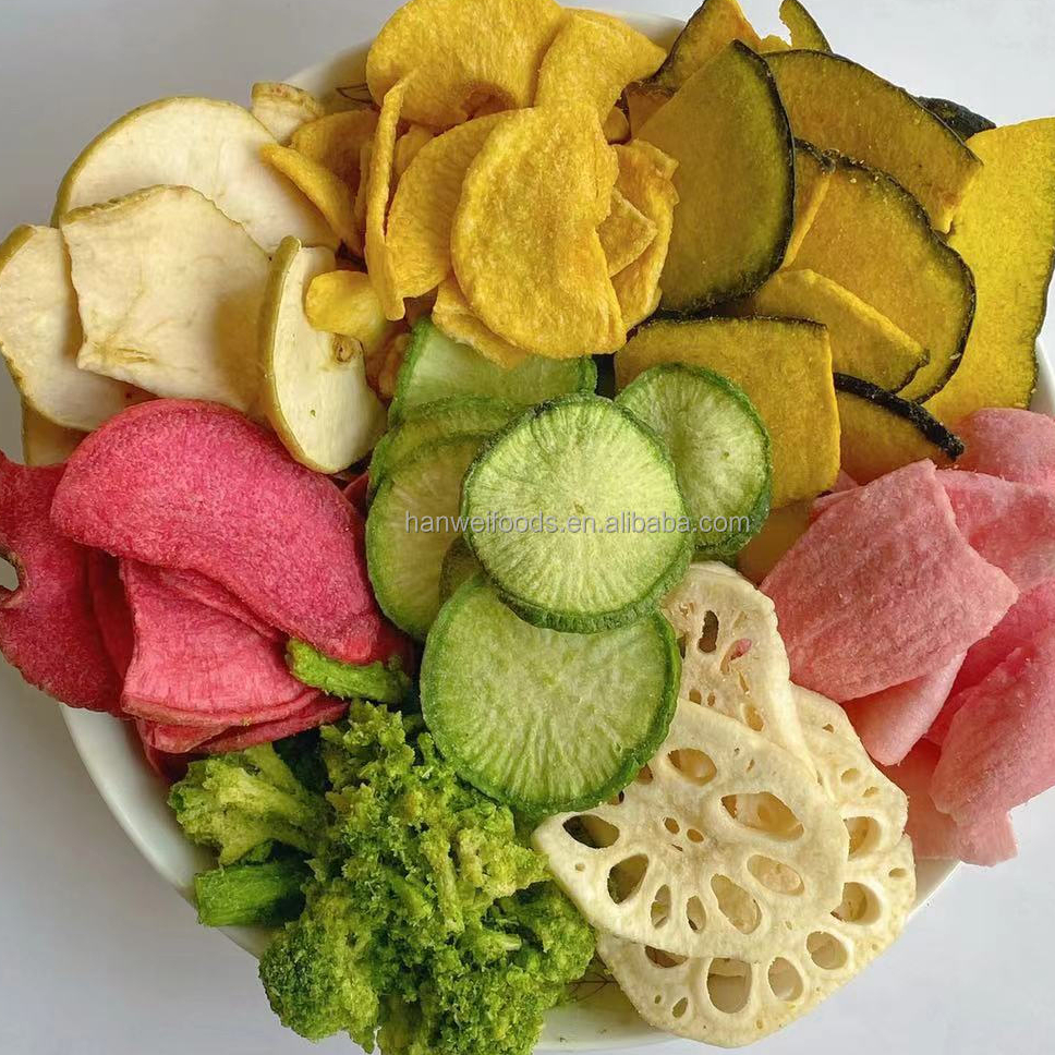 Gezonde Snacks Gedroogd Fruit High End Fruit En Groente Voedsel Gemengde Groenten Chips