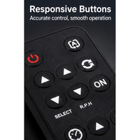 Nouvelle télécommande universelle pour centre multimédia, 11 boutons, silicone noir, infrarouge, 2.4G RF, compatible avec les barres de son, possibilité de personnalisation
