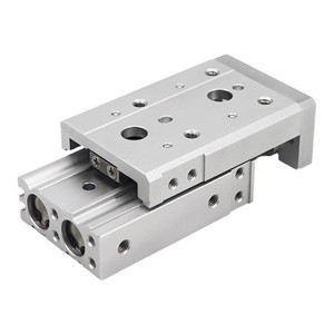 Cilindro Neumático Deslizante MXS8 20 MXS12 50S con Guía Transversal HLS16 75 12 10 de Aluminio con Interruptor de Límite - Product Image 1