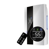 Déshumidificateur réfrigérant transfrontalier compact pour usage domestique intérieur, silencieux, économe en énergie, extracteur d'humidité haute puissance 1,0-2,5 L