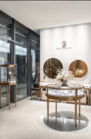 Vitrine d'étalage de bijoux d'éclairage LED en gros direct d'usine pour magasin de détail bijoux et présentoir de comptoir