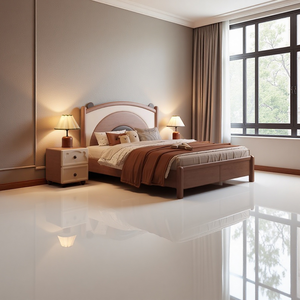 Cama Convertible Jim para Niños, Cama Individual/Matrimonial para Niños, Cama de Princesa para Niñas, Muebles de Dormitorio para Hotel y Villa - Product Image 1