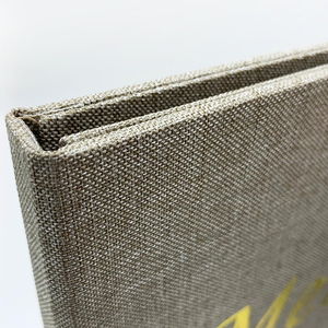 Porte-menus en tissu de haute qualité avec fixation par vis, format A4/A5, pour restaurants - Product Image 4