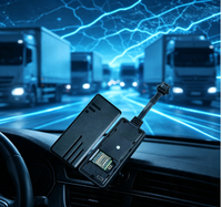 Dispositif de suivi de véhicule 4G, système de gestion de flotte, application Android, montage sur tableau de bord, garantie 1 an, alerte géofence, traceur GPS LBS