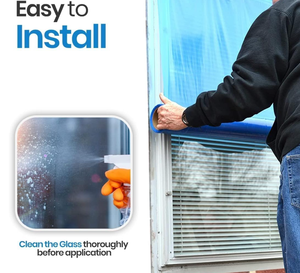 <span class=keywords><strong>Film</strong></span> en verre de fenêtres de protection de surface en plastique PE de résistance UV imperméable anti-rayures - Product Image 6