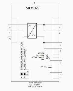 Modul Catu Daya Siemens 6EP1336-3BA10 220V DC 10A Asli, Pemasangan Rel DIN untuk Pemrograman PLC Sistem Otomasi Industri - Product Image 3