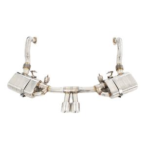 Escape Catback COC para Porsche <span class=keywords><strong>Cayman</strong></span> <span class=keywords><strong>987</strong></span> <span class=keywords><strong>2.7</strong></span> 2.9 3.4 2005-2013, Acero Inoxidable Personalizado, Tubo de Escape de Alto Rendimiento con Silenciador - Product Image 1