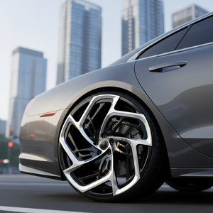Jantes forgées sur mesure de style turbine aérodynamique moderne de 18, 20 et 21 pouces, 5x114.<span class=keywords><strong>3</strong></span>, pour <span class=keywords><strong>Tesla</strong></span> <span class=keywords><strong>Model</strong></span> <span class=keywords><strong>3</strong></span> <span class=keywords><strong>Model</strong></span> Y BYD Seal EV - Product Image 6