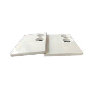 Pièces thermoformées sur mesure en ABS blanc, rectangulaires, haute brillance, qualité moulage par injection, traitement personnalisé - Product Image 4