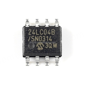 24LC04BT-I/SN ชิปไอซีคุณภาพสูง SOP-8 MCU ไมโครคอนโทรลเลอร์ 24LC04 - Product Image 2