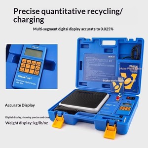 Báscula Electrónica <span class=keywords><strong>de</strong></span> Recarga y Dosificación <span class=keywords><strong>de</strong></span> Refrigerante, Herramienta <span class=keywords><strong>de</strong></span> Refrigeración y <span class=keywords><strong>Aire</strong></span> <span class=keywords><strong>Acondicionado</strong></span> para Recarga <span class=keywords><strong>de</strong></span> Freón - Product Image 3