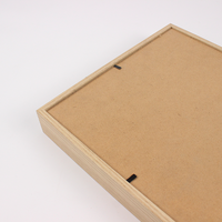 Nuevo Marco de Fotos Moderno con Diseño de Sombra de Flor, en MDF Resistente, con Tamaños Personalizados
