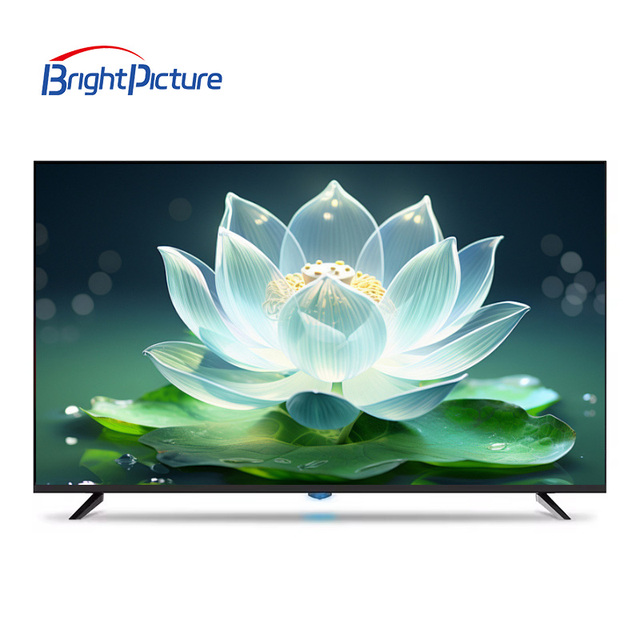 BRIGHT PICTURE Curved Slim Android Big Size 55-100 Inches 4K Ultra Smart LED TV HDR10+ 12-Bit Color Sunlight Readable Black