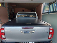 Couverture de benne rétractable électrique en alliage d'aluminium avec verrouillage pour Toyota Ranger et camionnettes 2005-2024