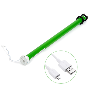 <span class=keywords><strong>Moteur</strong></span> <span class=keywords><strong>tubulaire</strong></span> à batterie <span class=keywords><strong>DOOYA</strong></span> Alexa 433MHZ 100V-240V DC DM25LEU, contrôle intelligent Wifi, système intelligent, 1.1N, <span class=keywords><strong>moteur</strong></span> rechargeable - Product Image 2