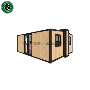 Villa mobile préfabriquée en panneaux sandwich, 2-3 chambres, extensible, maison conteneur en kit, construction rapide - Product Image 1