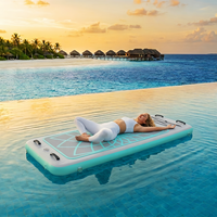 Planche de yoga gonflable Drop Stitch, tapis de fitness gonflable, planche aquatique portable pour Pilates, relaxation, soulagement du stress, extérieur
