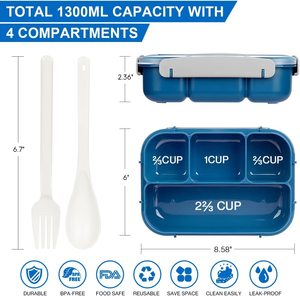 Juego de fiambrera de 27 piezas, bolsa aislada, bolsa sellada para alimentos, juego de caja Bento para cortar verduras - Product Image 4