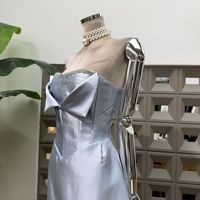 Robe de soirée sans bretelles pour femme Fine Fashion 2026 Nouvelle robe de soirée haut de gamme légère et luxueuse